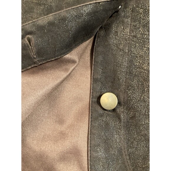 BAMBOO TRADERS Womens Brown Gold Coat Jacket 1X - Picture 3 of 14